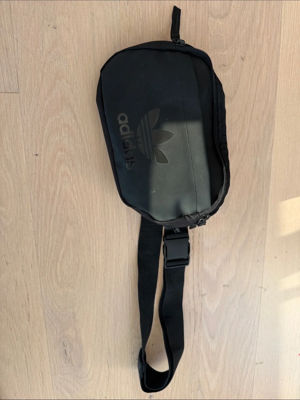 adidas Black Trefoil Waist Pack